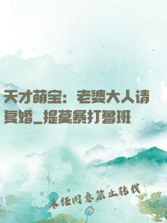 天才萌宝：老婆大人请复婚
