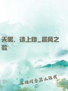 天黑，请上路