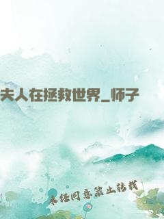 夫人在拯救世界