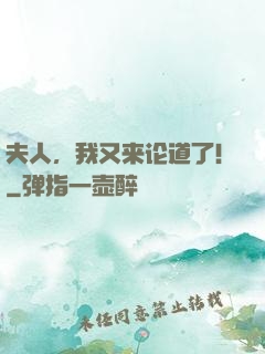 夫人，我又来论道了！