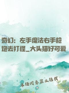 奇幻：左手魔法右手枪炮去打怪