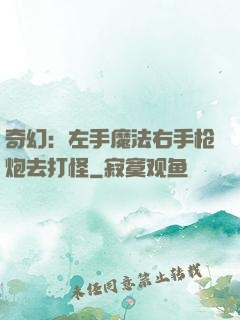 奇幻：左手魔法右手枪炮去打怪