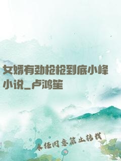 女婿有劲枪枪到底小峰小说