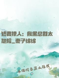 娇妻撩人：腹黑总裁太危险