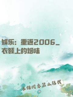 娱乐：重返2006