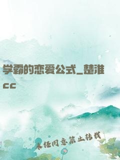 学霸的恋爱公式