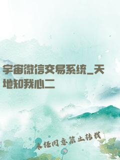 宇宙微信交易系统
