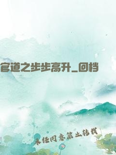 官道之步步高升