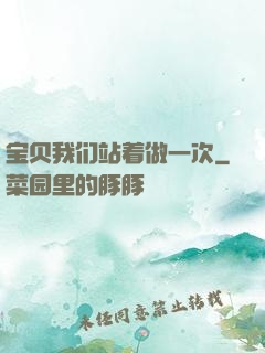 宝贝我们站着做一次