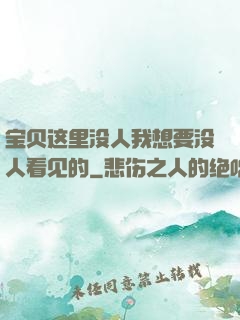 宝贝这里没人我想要没人看见的