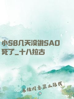 小SB几天没做SAO死了