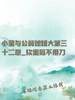 小莹与公翁熄粗大第三十二章