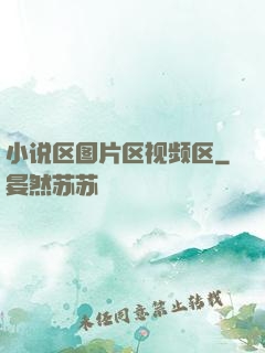 小说区图片区视频区