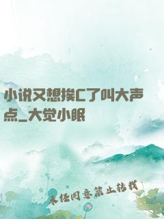 小说又想挨C了叫大声点