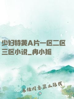 少妇特黄A片一区二区三区小说