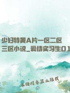 少妇特黄A片一区二区三区小说