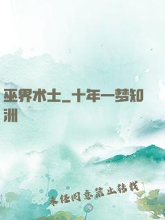 巫界术士