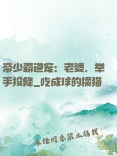 帝少霸道宠：老婆，举手投降