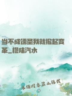 当不成儒圣我就掀起变革