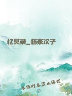 忆冥录