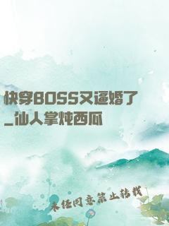 快穿BOSS又逼婚了