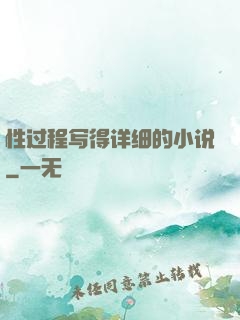 性过程写得详细的小说
