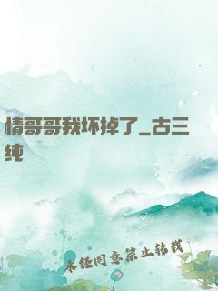 情哥哥我坏掉了