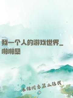 我一个人的游戏世界