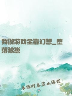 我做游戏全靠幻想