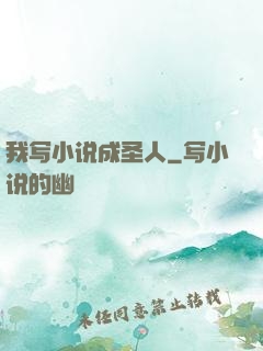 我写小说成圣人