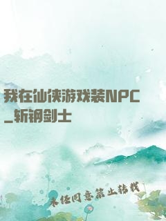 我在仙侠游戏装NPC