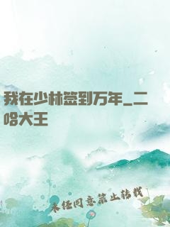 我在少林签到万年