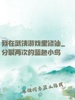 我在武侠游戏里修仙