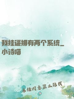 我挂逼拥有两个系统