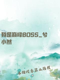 我是巅峰BOSS