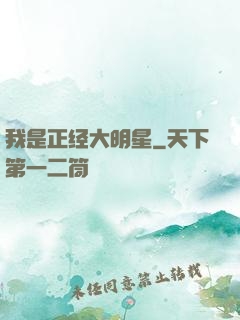 我是正经大明星