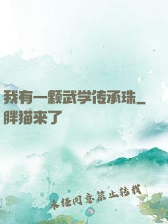 我有一颗武学传承珠