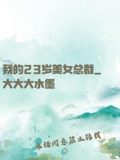 我的23岁美女总裁