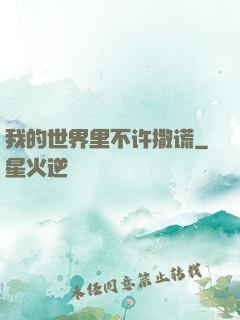 我的世界里不许撒谎