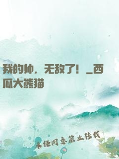 我的帅，无敌了！