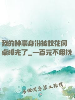 我的神豪身份被校花同桌曝光了
