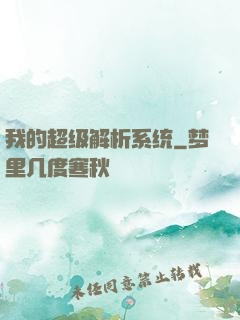 我的超级解析系统