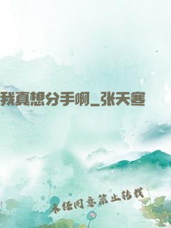 我真想分手啊