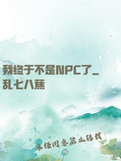 我终于不是NPC了