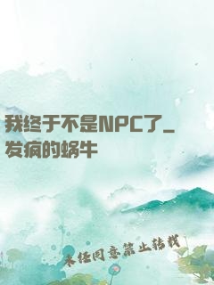 我终于不是NPC了