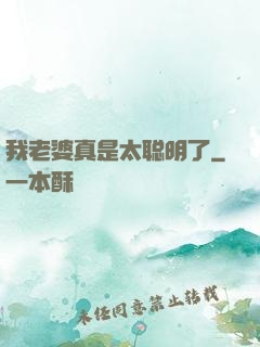 我老婆真是太聪明了