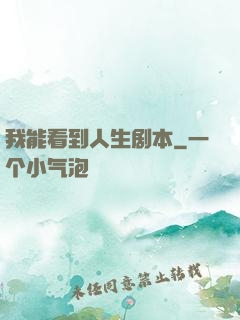 我能看到人生剧本