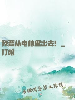 我要从电脑里出去！