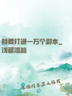 我要打通一万个副本