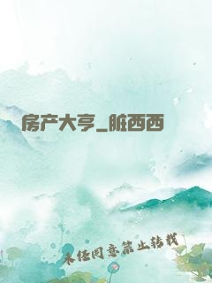 房产大亨
